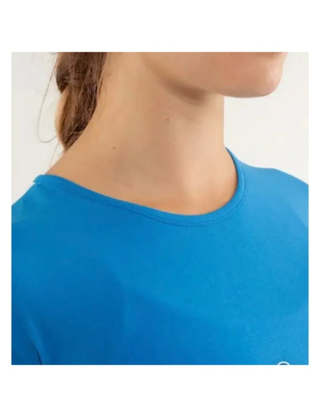 Lululemon Devotion Short Sleeve Tee Beaming Blue / Heathered Polar Cream